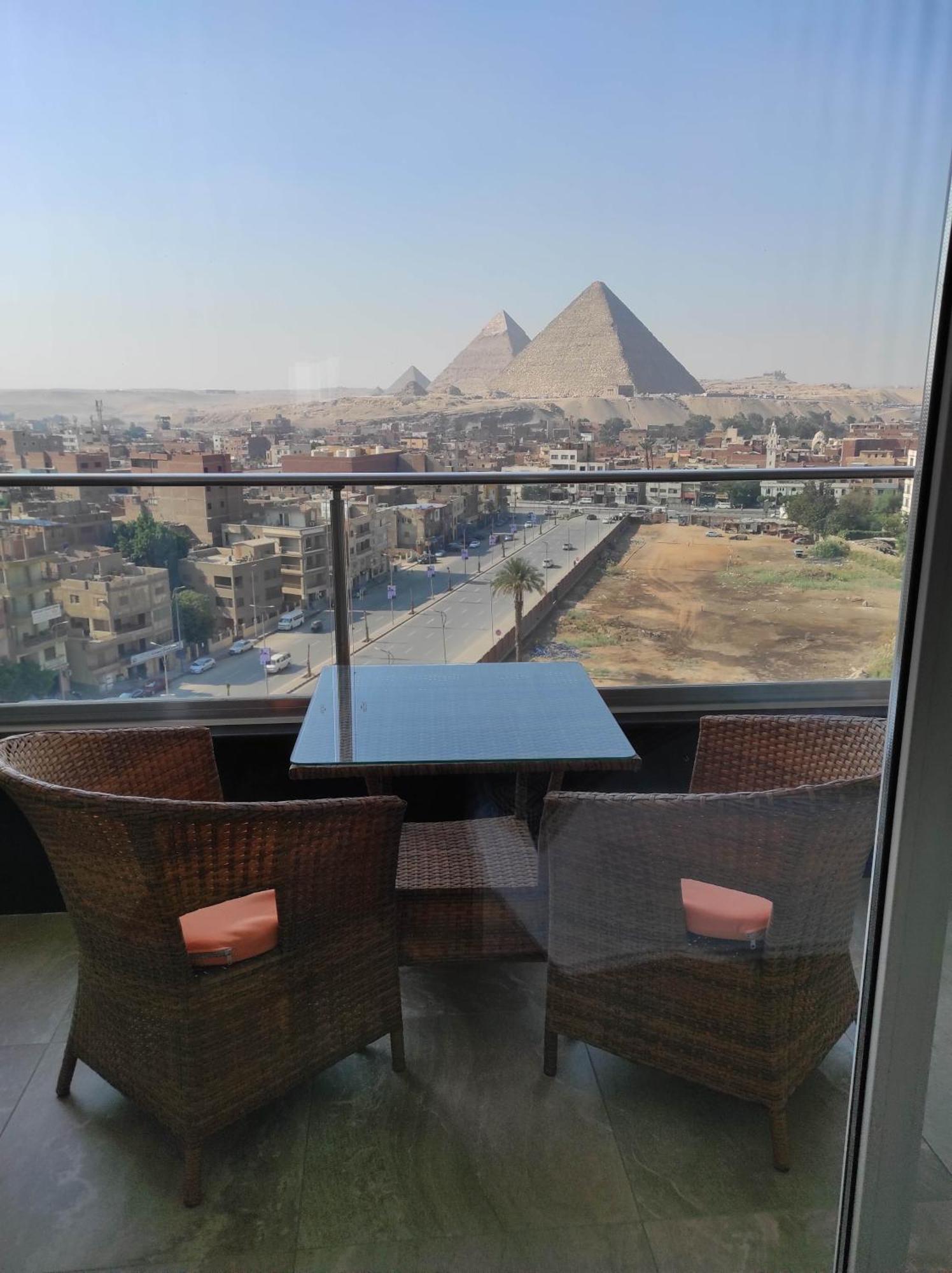 Pyramids View Suite/Vista Piramidi Kairo Exterior foto